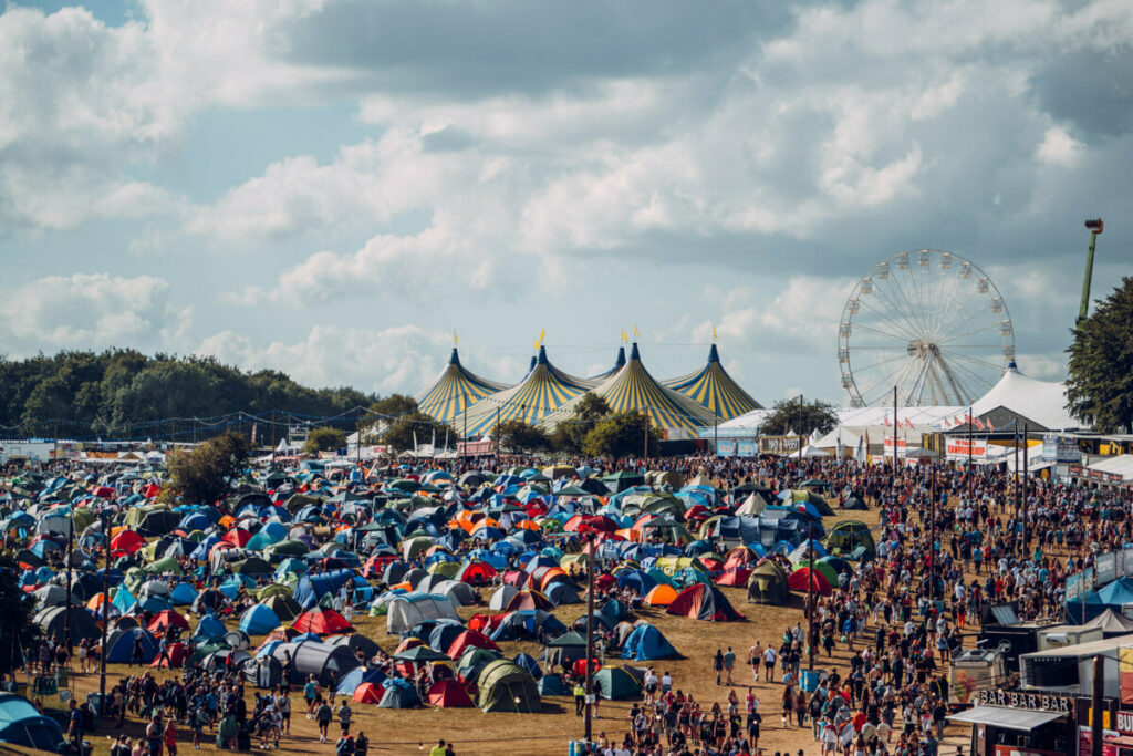 Leeds Fest 2022 Tents